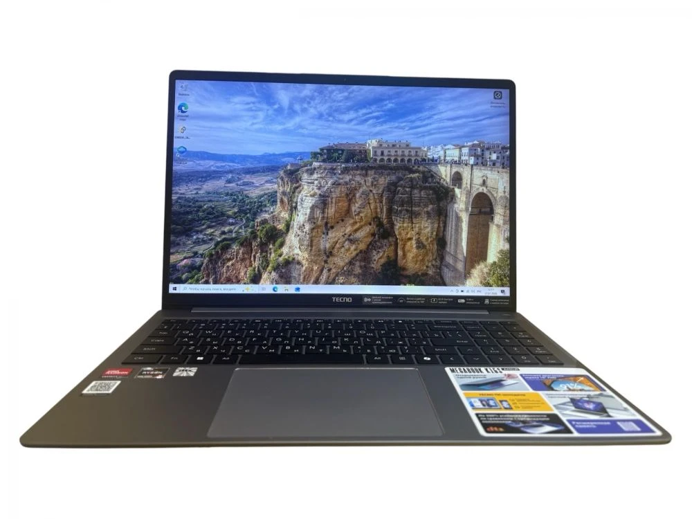 💻Ноутбук Tecno Megabook K16SDA
📌- Процессор: AMD Ryzen 5 5000U (8 x 2 ГГц)
Память: ОЗУ/16 ГБ, SSD/