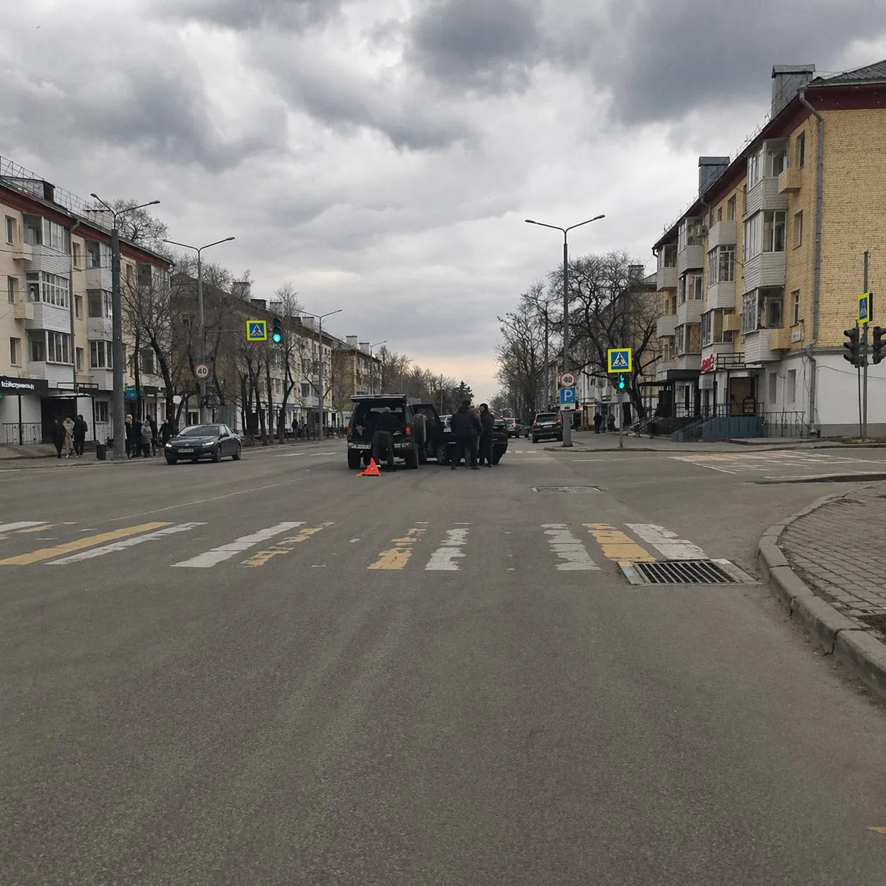 ДТП в центре Свободного: на перекрёстке Ленина и Кручинина столкнулись автомобили  В Свободном 12 ап