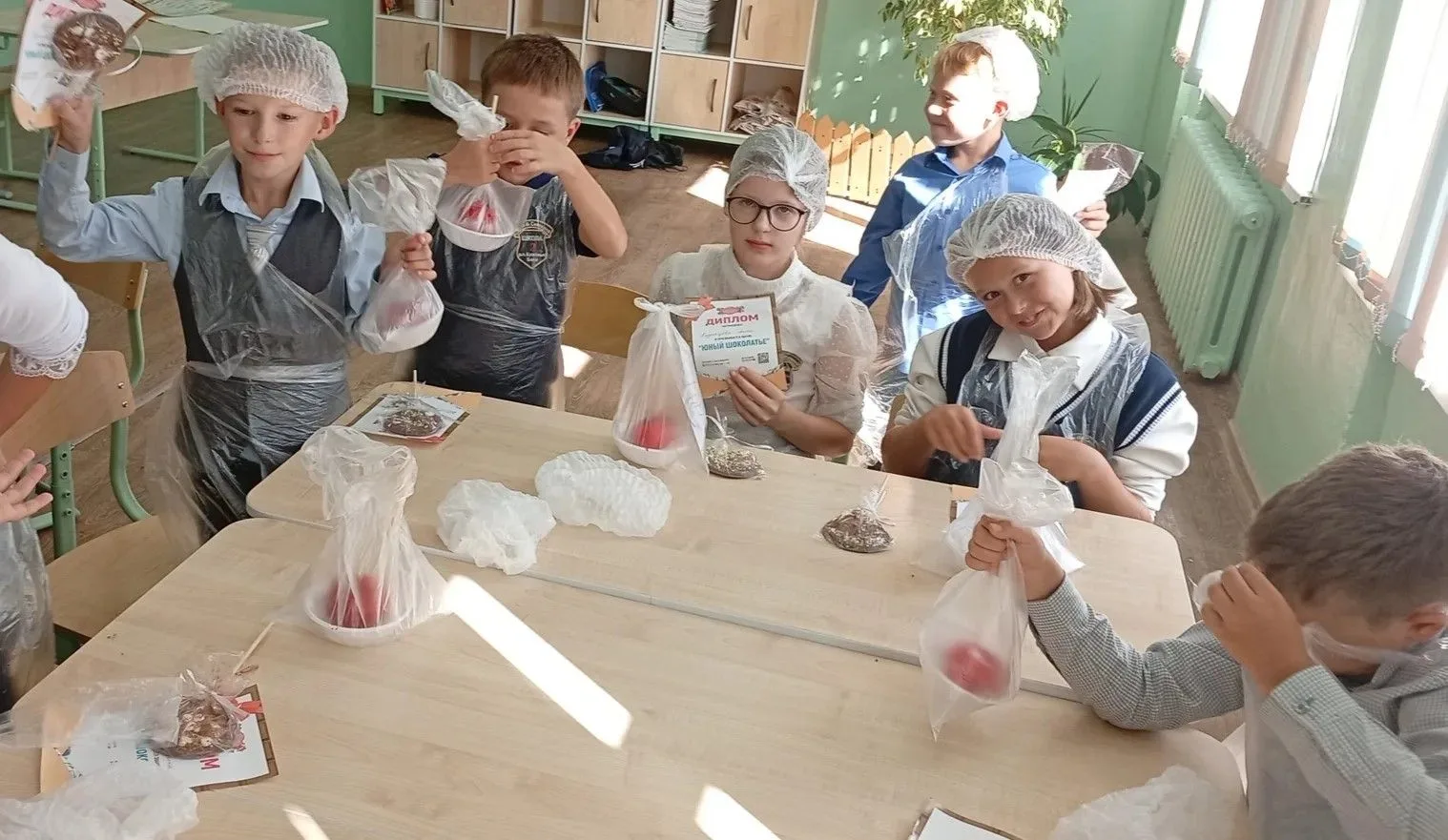 🍫🍫Юные шоколатье!