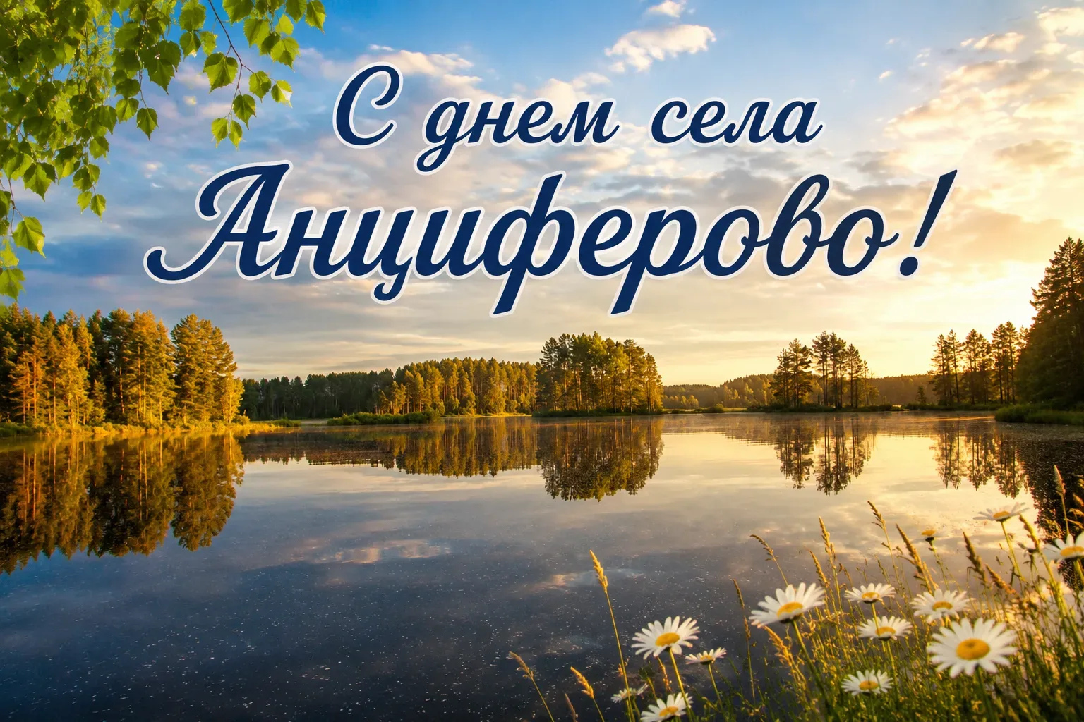 Дорогие жители села Анциферово, ветераны труда, уважаемые гости!