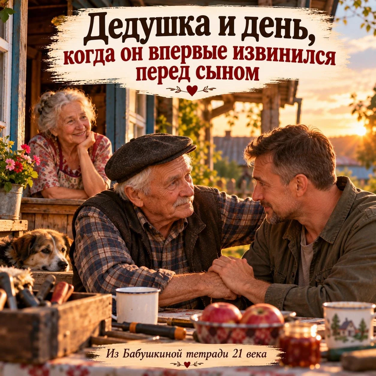 №87 — «Дедушка и день, когда он впервые извинился перед сыном»