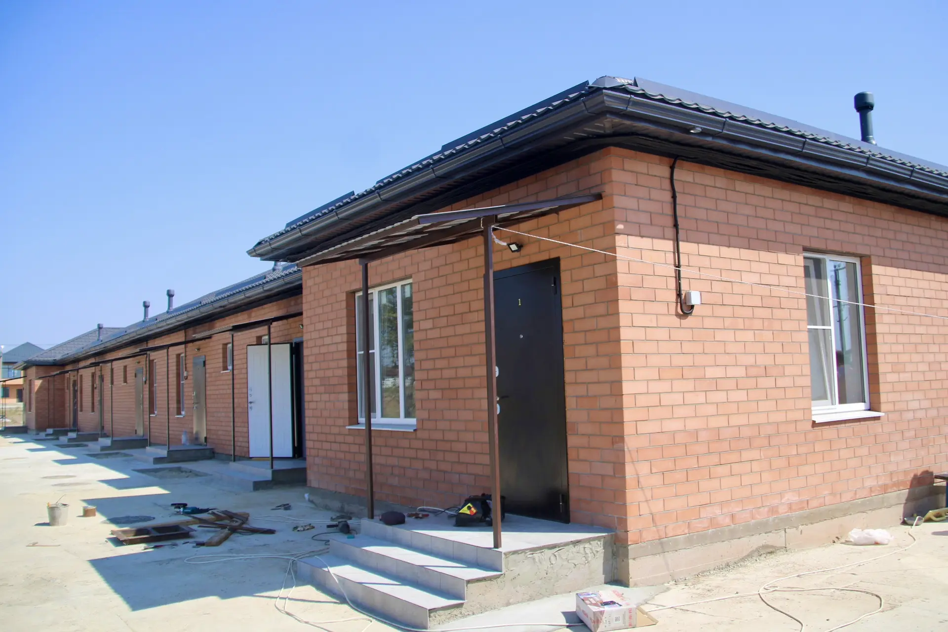 🏗️🏠 Завершается строительство нового дома на 7 квартир для их дальнейшего предоставле...