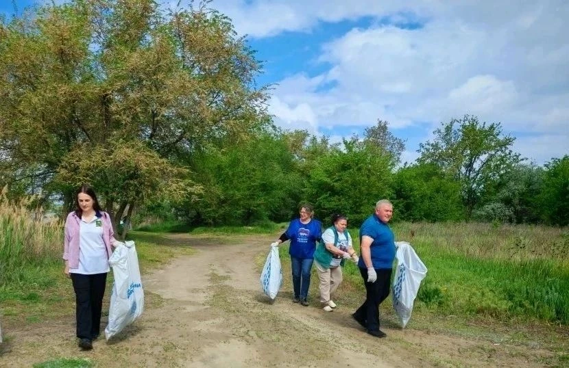 🌊♻️ Старостаничное поселение приняло участие в акциях «Вода России» и «День реки Дон»  ✅ Экологическ