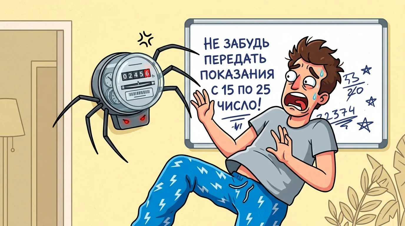 Чтобы ваши счётчики не злились, самое время передать показания, если вы забыли 😉