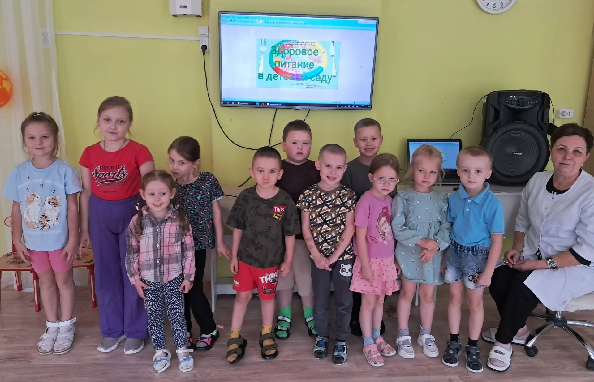 🍎 Полезный разговор о еде в старших группах