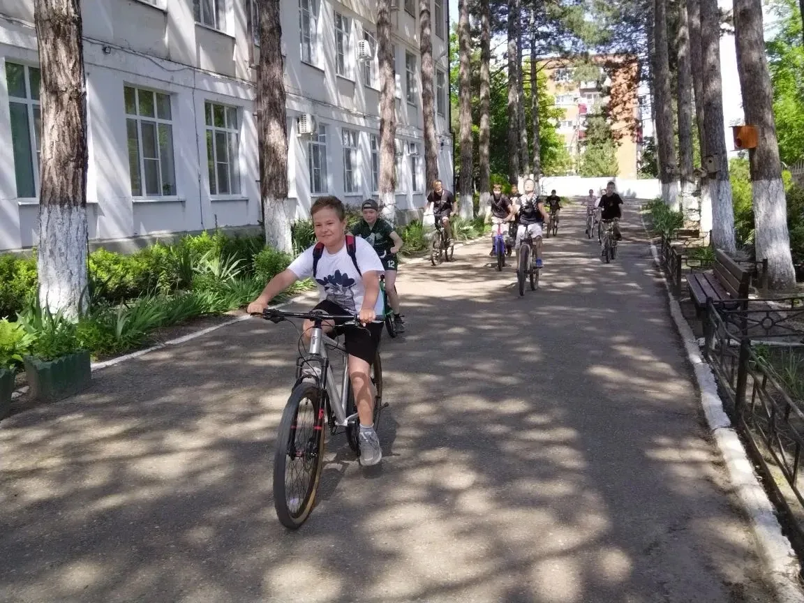 Велопробег«Вперёд, к здоровью!», организованный в рамках Месяца антинаркотической напра...
