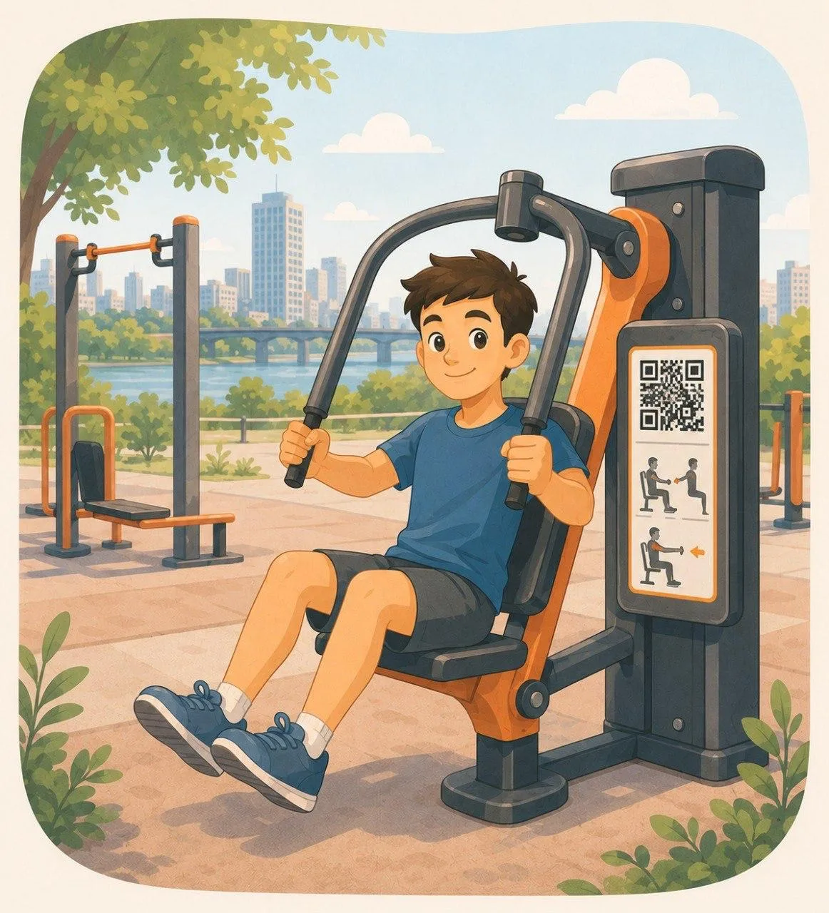💪 Качаем бицепс по QR-коду

В экопарке на озере Медвежьем в Петропавловске устанавливают 12 уличных