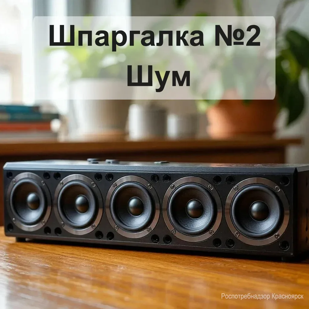 «Шпаргалка по компетенциям №2: вопросы по шуму»