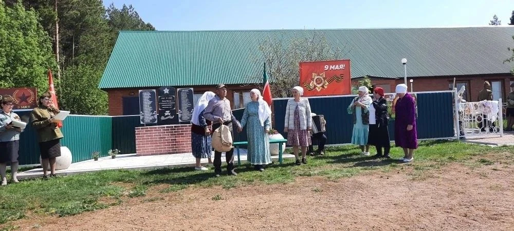 ☀️🎖️🇷🇺Бүген Яңа Кормаш, Татар Суксуы һәм Карт авылларында Бөек Җиңүнең 81 еллыгына багышланган танта