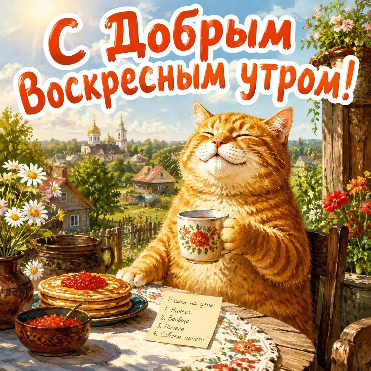 С Добрым воскресным утром!

Красивые открытки ❤️