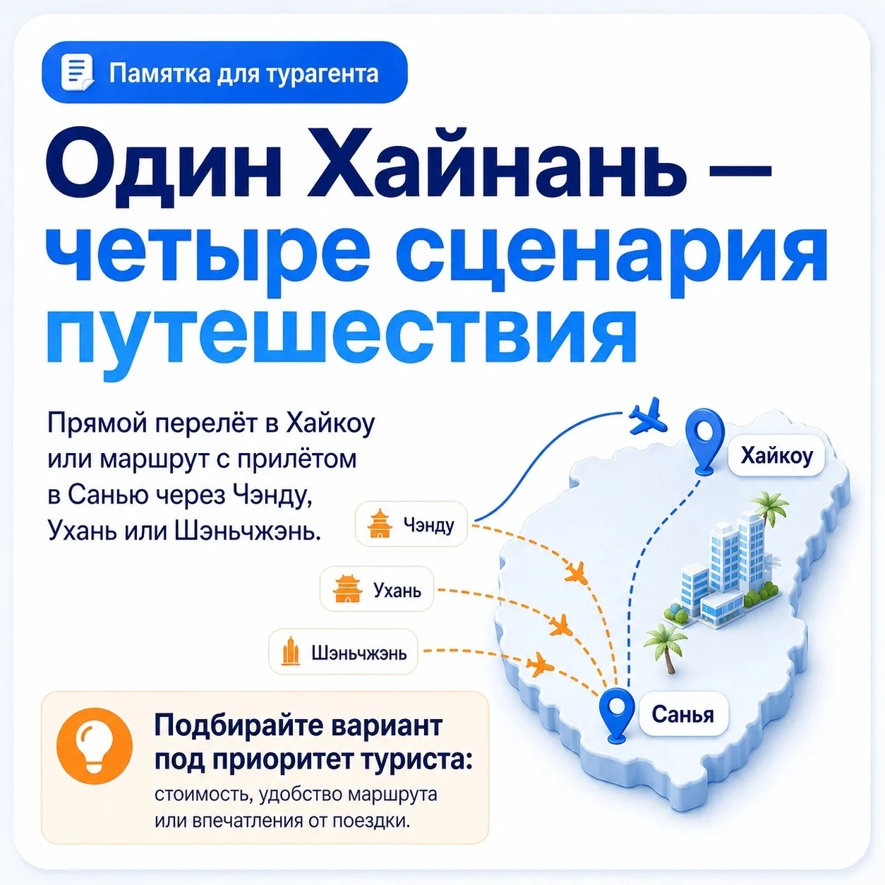 Один Хайнань — разные сценарии путешествия