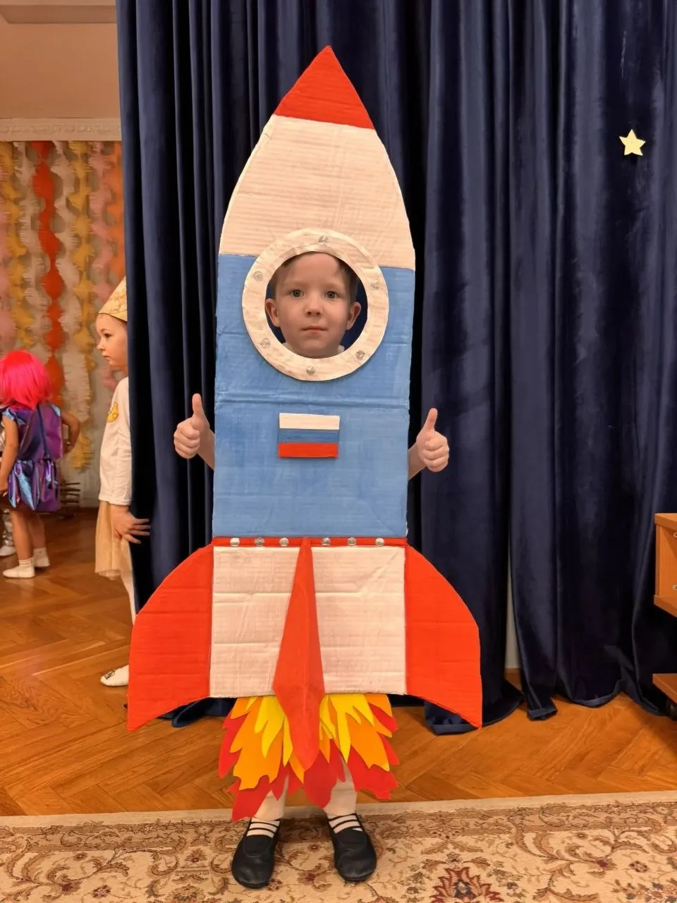 Вслед за Гагариным — к новым открытиям! 🚀  Наши воспитанники дошкольного корпуса на Руднёвке уже дел