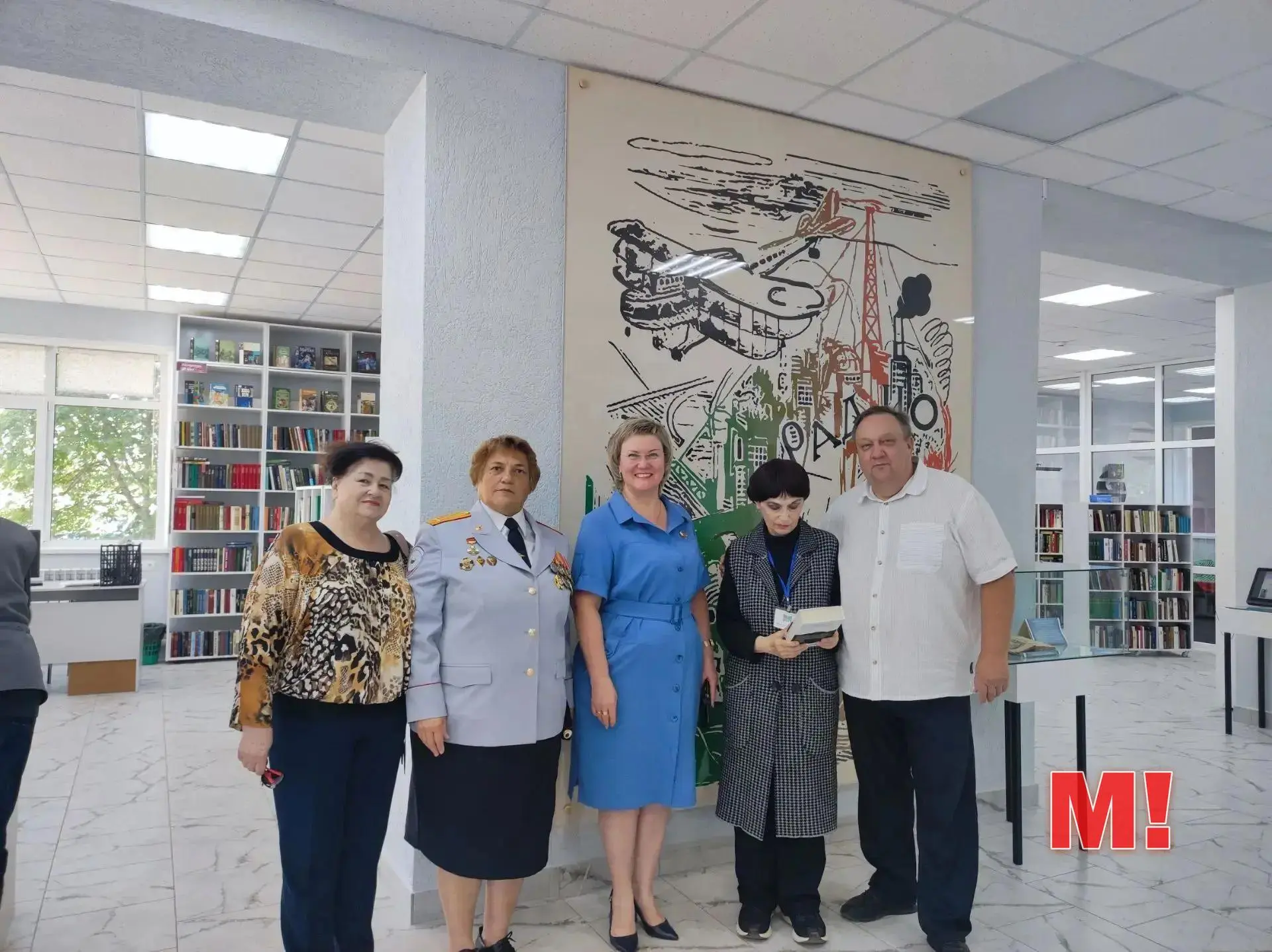 В Марксовской центральной библиотеке состоялось очередное заседание клуба книголюбов  "...