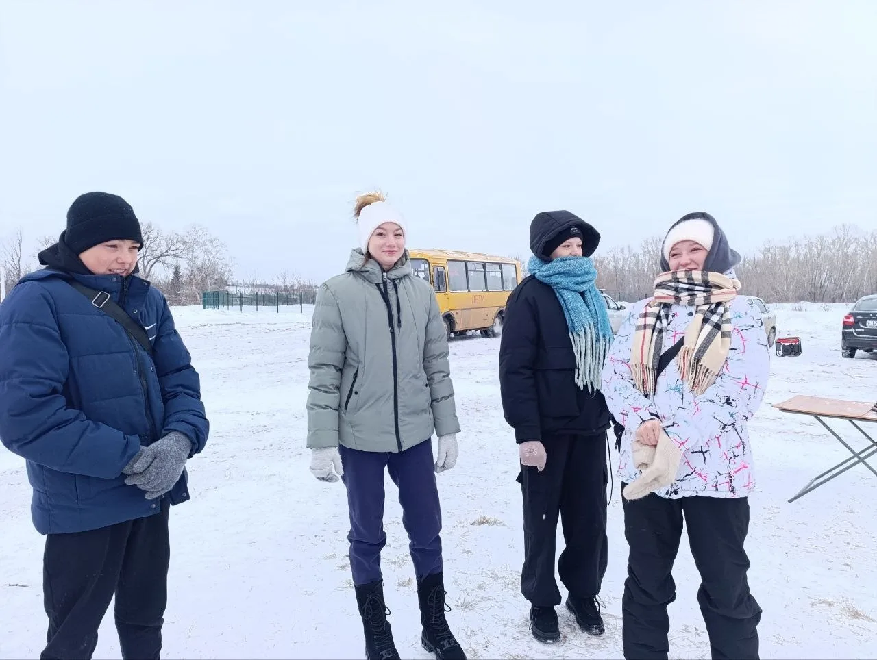 ❄️🥶 Морозы трещат, а наши крутые 🤘лыжники из Кулагино, Герасимовки, Кувая, Землянки, ...