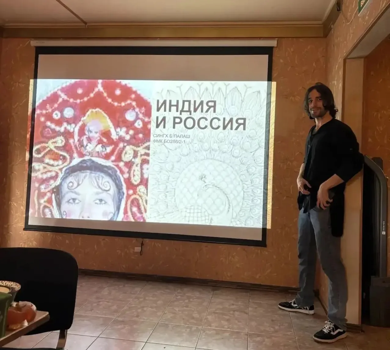 ☕ Встреча со студентами в рамках проекта «Моя Россия»  🔹 Отмечая Год единства народов России, кафедр