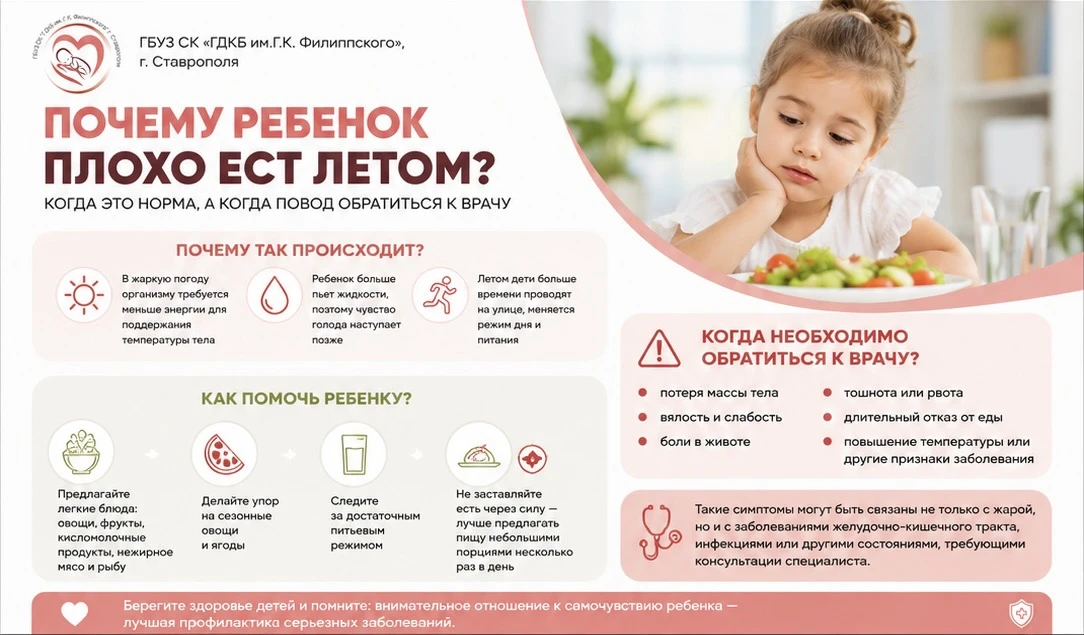 Почему ребенок плохо ест летом? И всегда ли это повод для беспокойства?

«Летом моего ребенка невозм