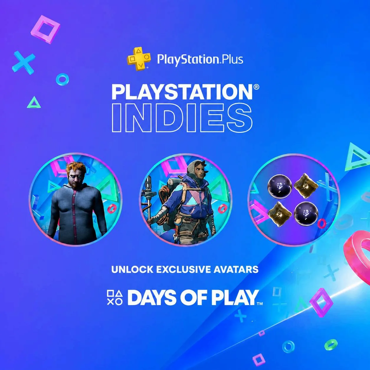 В рамках распродажи Days of Play Sony раздаёт бесплатный набор из трёх аватаров для про...