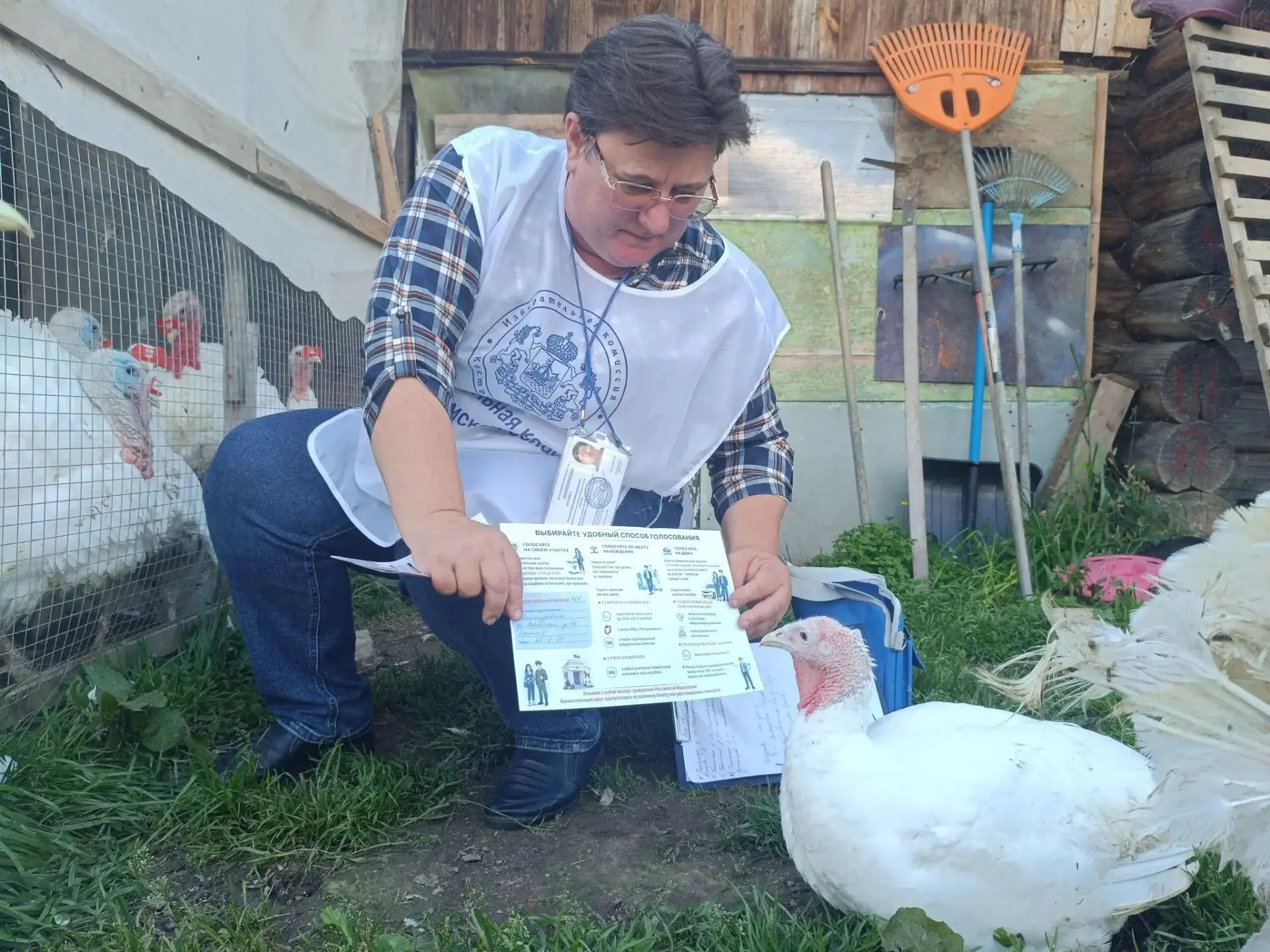 ✅ Адресное информирование избирателей идет полным ходом. Наши сотрудники уже обошли все...