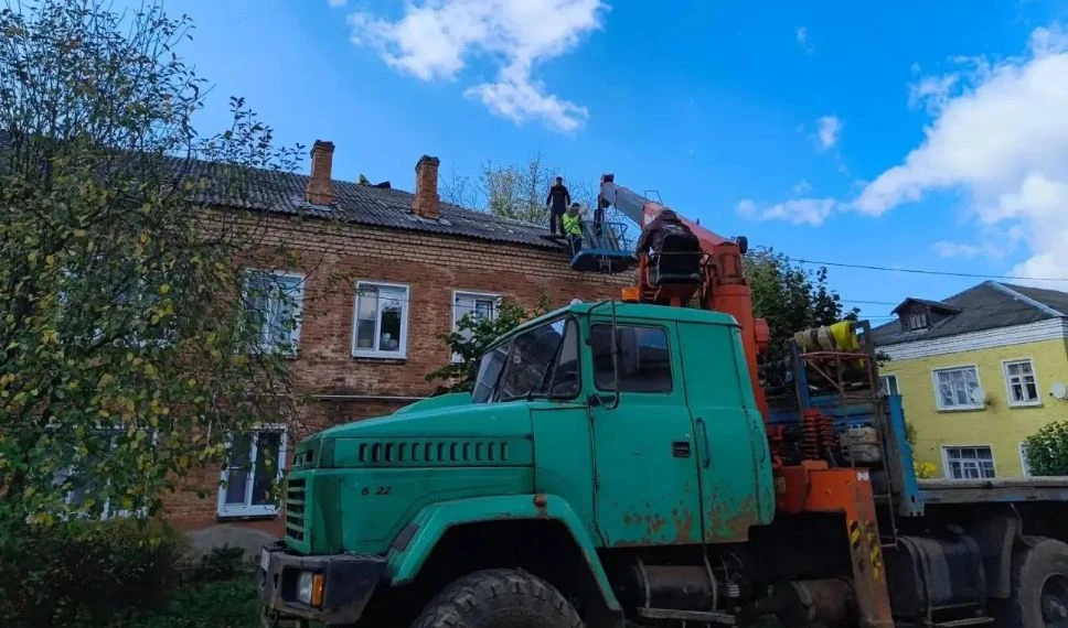 В Кубринске завершается первый этап восстановительных работ после пожара на предприятии...