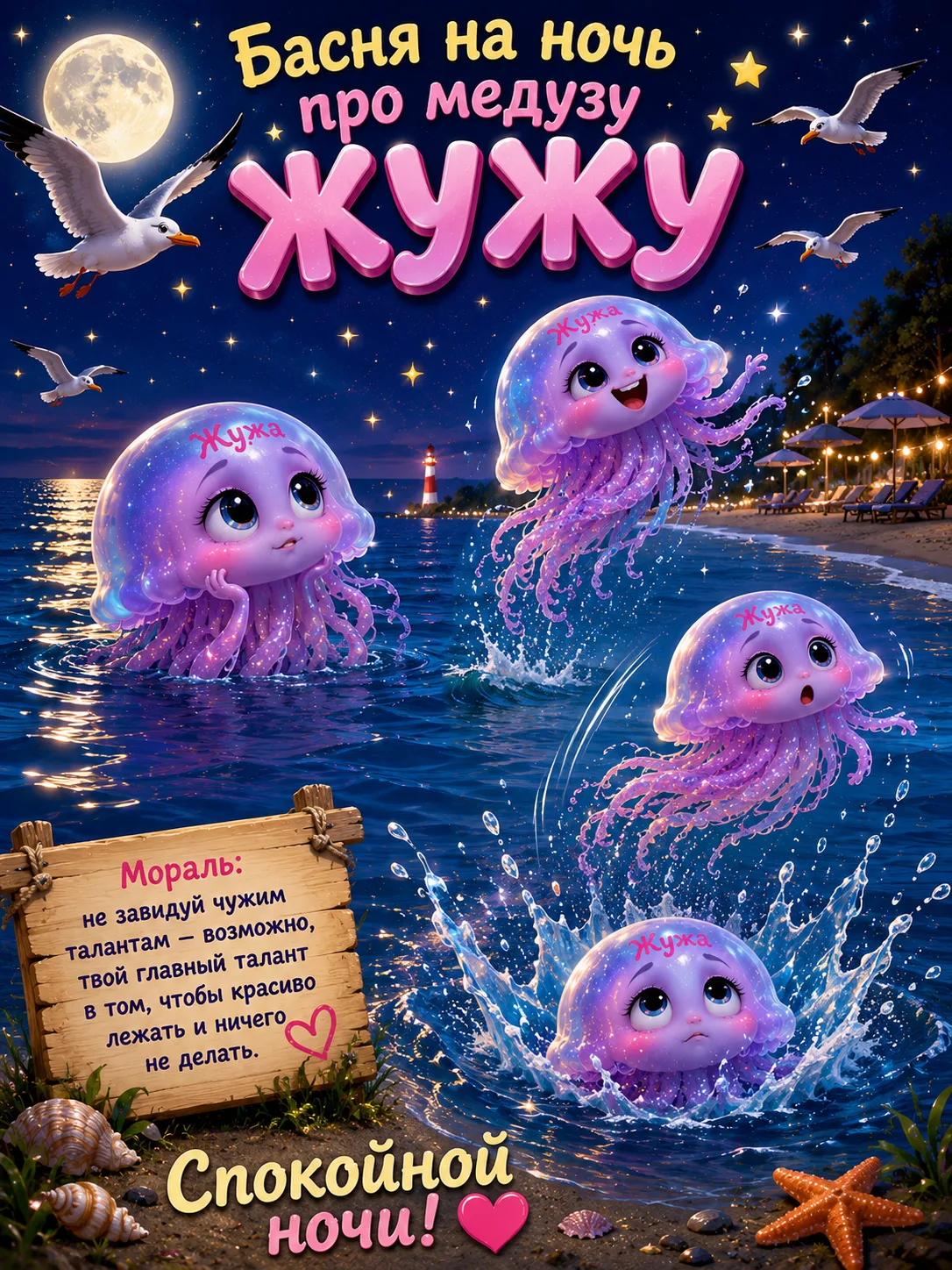 🌙 Басня на ночь