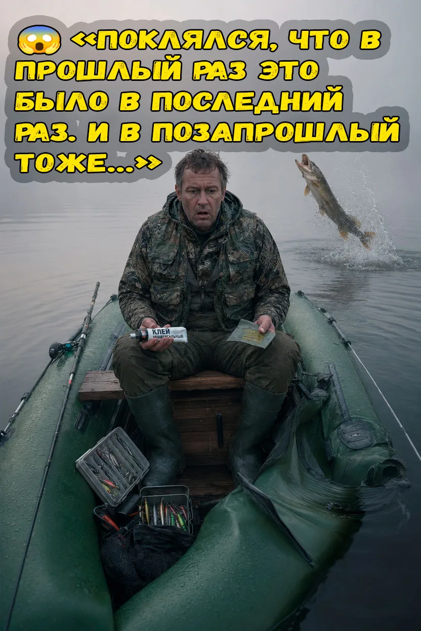 😱Знакомая ситуация? Ноги мокрые, рыба уплыла, а суперклей из ларька сдался через 5 мин...