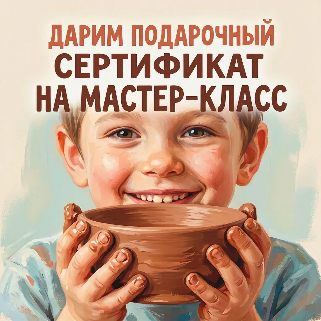 🎁 АКЦИЯ! Дарим сертификат на детский мастер‑класс! 🎨