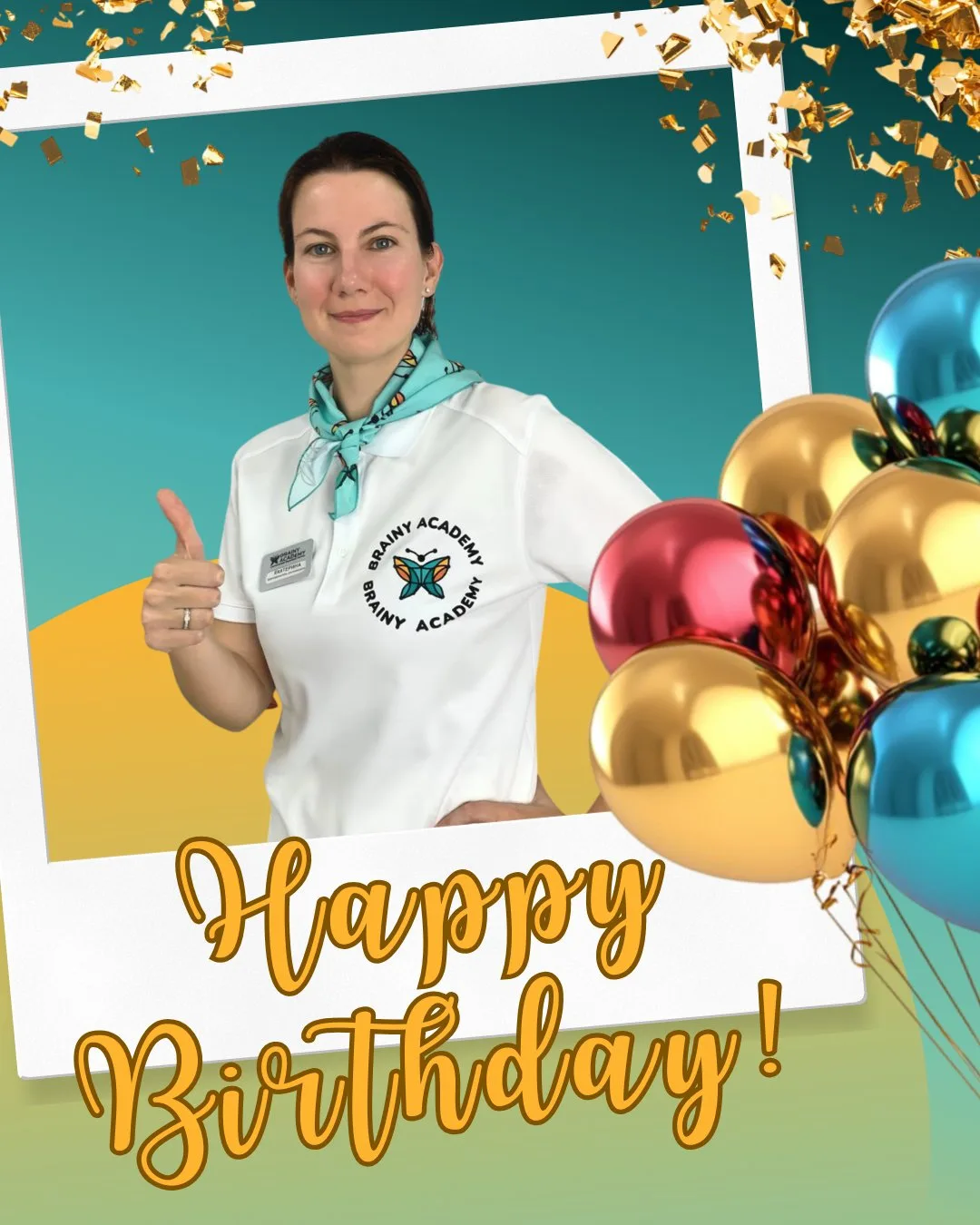 🎉 Сегодня день рождения у нашего педагога английского языка Екатерины!