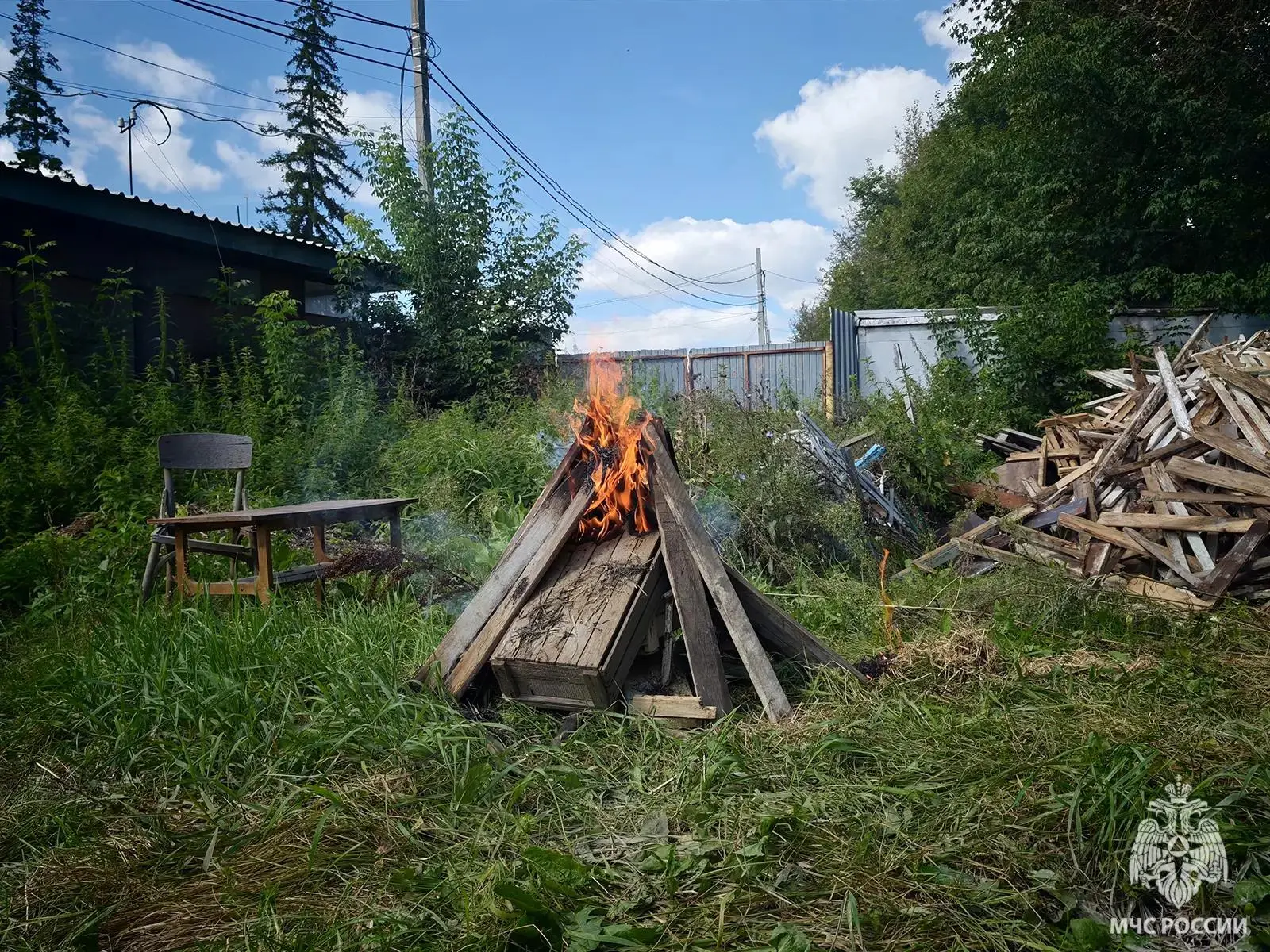 Закрытие дачного сезона без огня