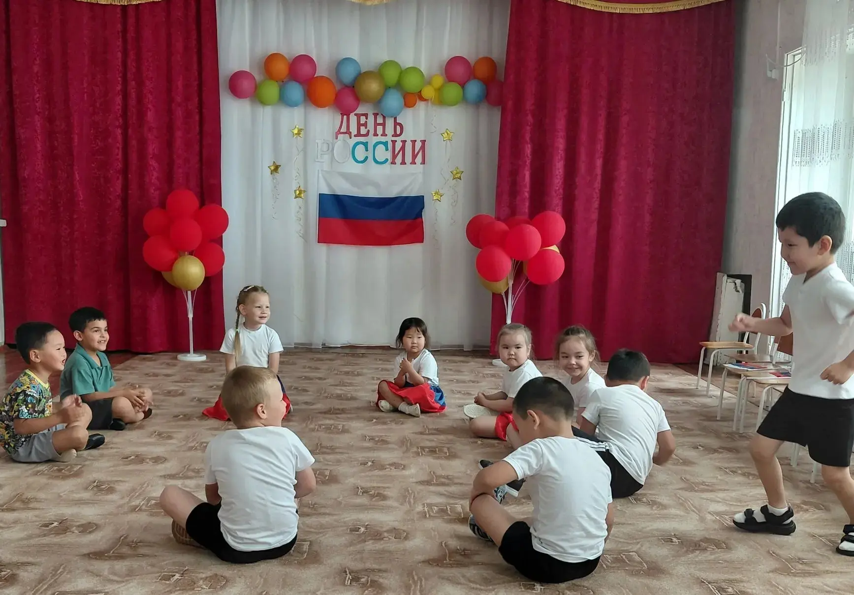 💫Сегодня, с детьми групп "Байр" и "Ботхн" проведено развлечение, посвященное Дню Росси...
