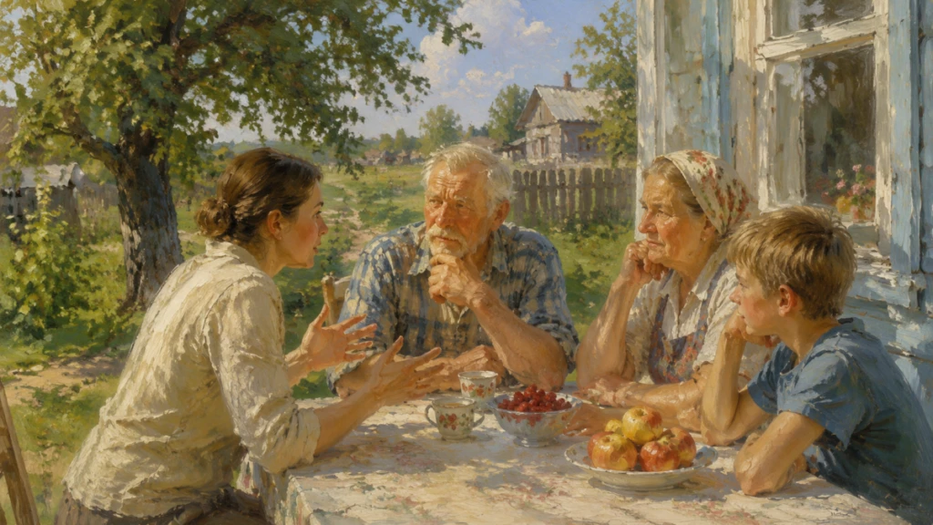 Продали дом и переехали к дочери