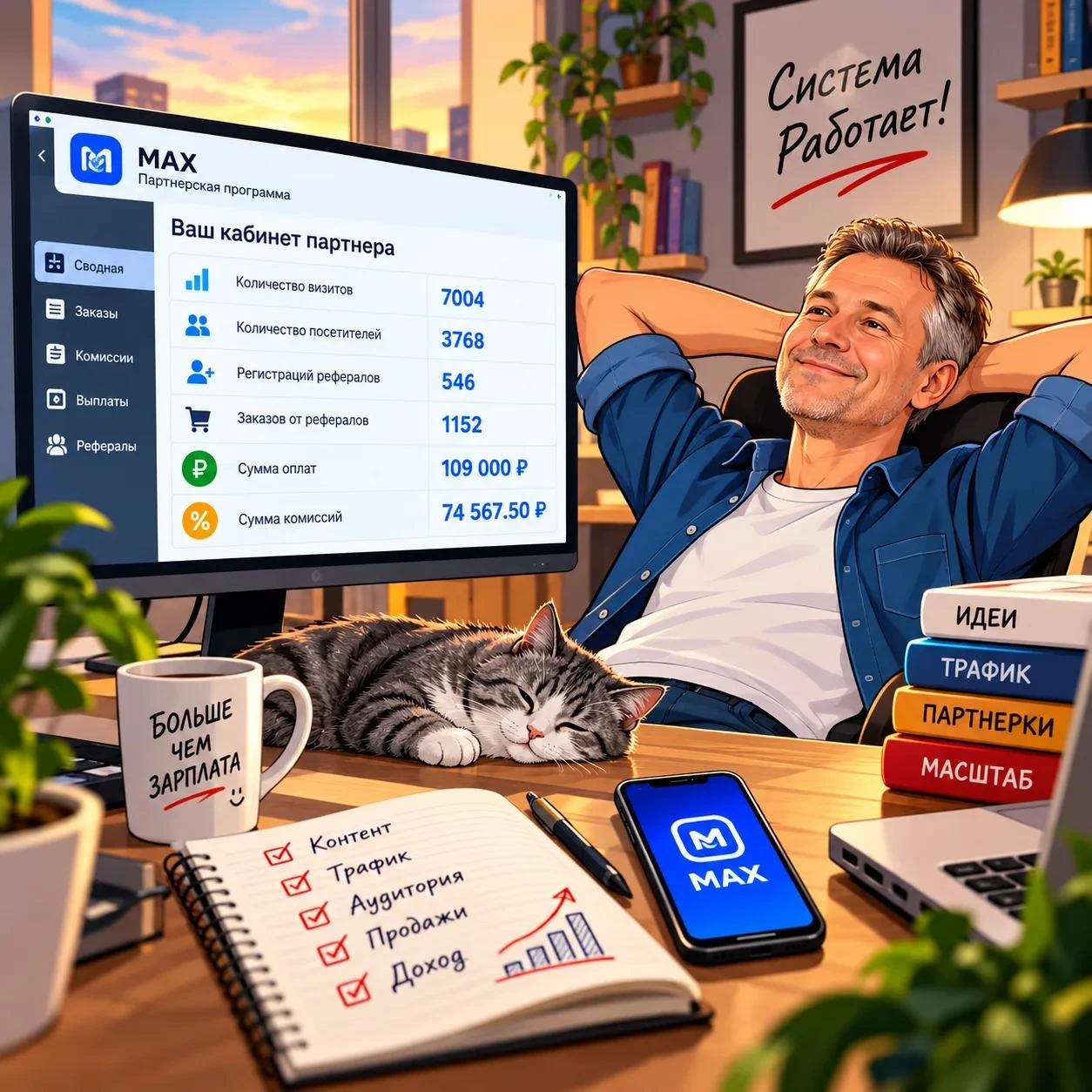 🔥 ПАРТНЁРКИ В MAX — ПРОСТОЙ СПОСОБ НАЧАТЬ ЗАРАБАТЫВАТЬ ОНЛАЙН