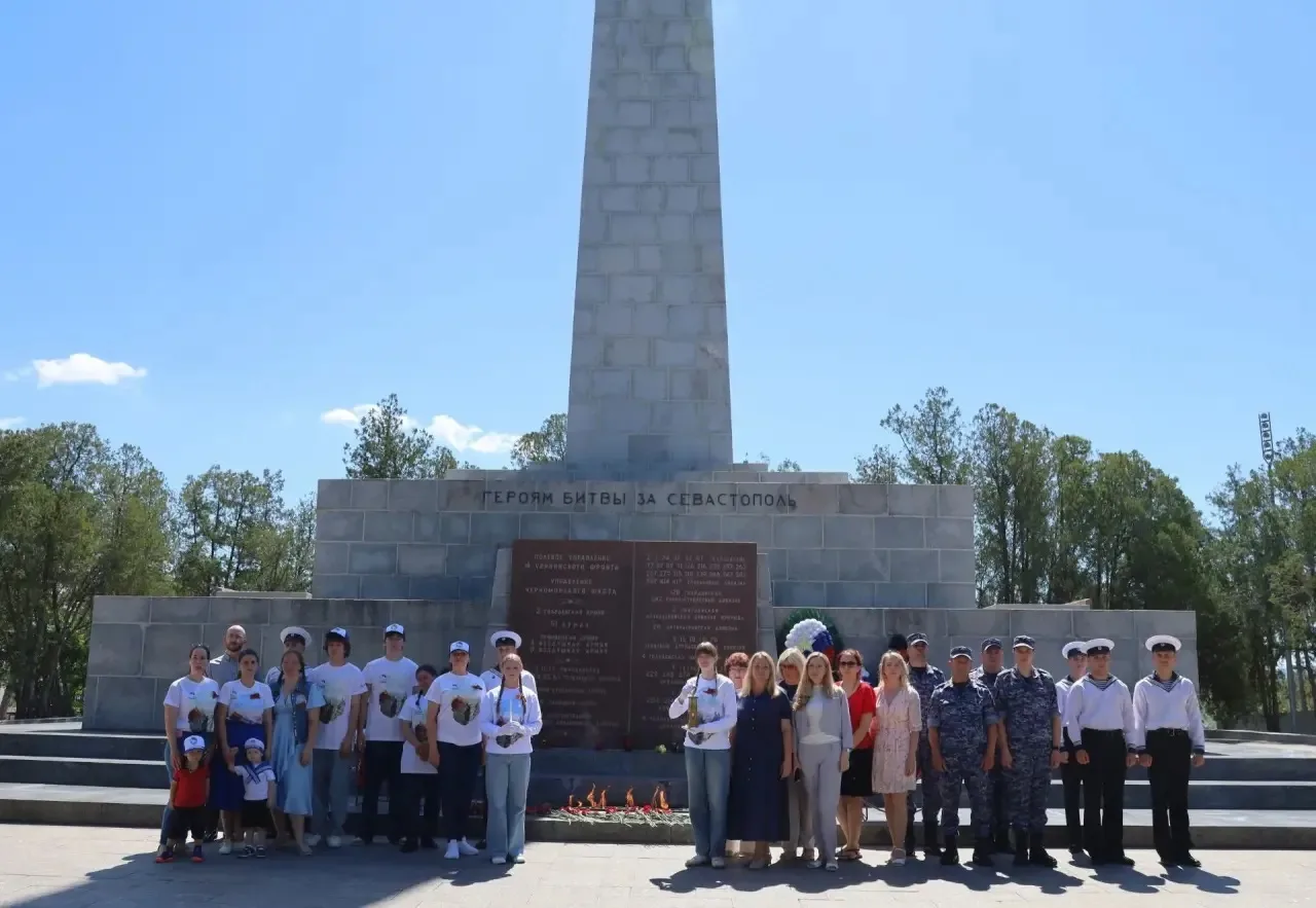 На «Сапун-горе» состоялась церемония взятия частицы Вечного огня в рамках всероссийской акции «Путь 