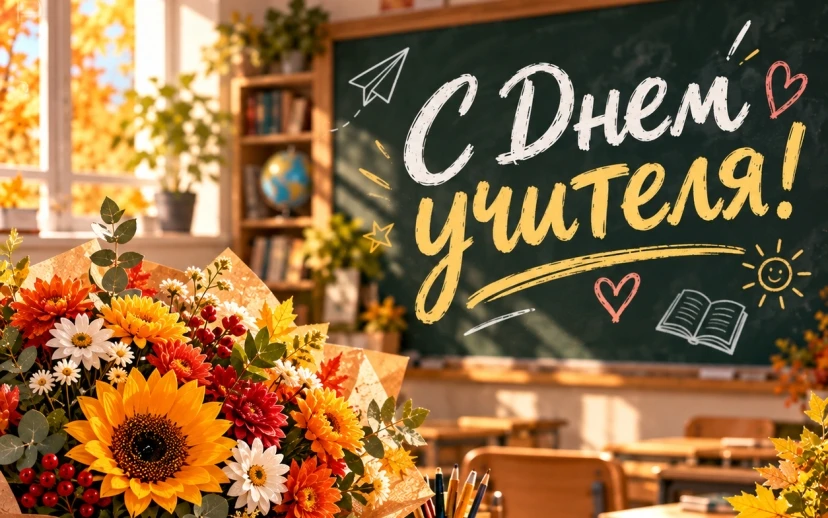 С Днём Учителя! 🍂