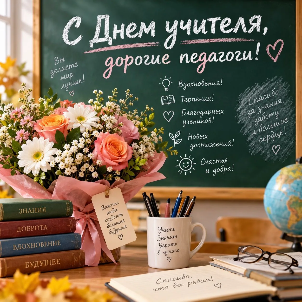 Уважаемые педагоги! Примите искренние поздравления с вашим профессиональным праздником ...
