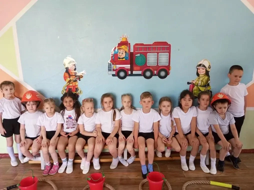 🚒В нашем детском саду прошло увлекательное мероприятие — развлечение «Юные пожарные», ...
