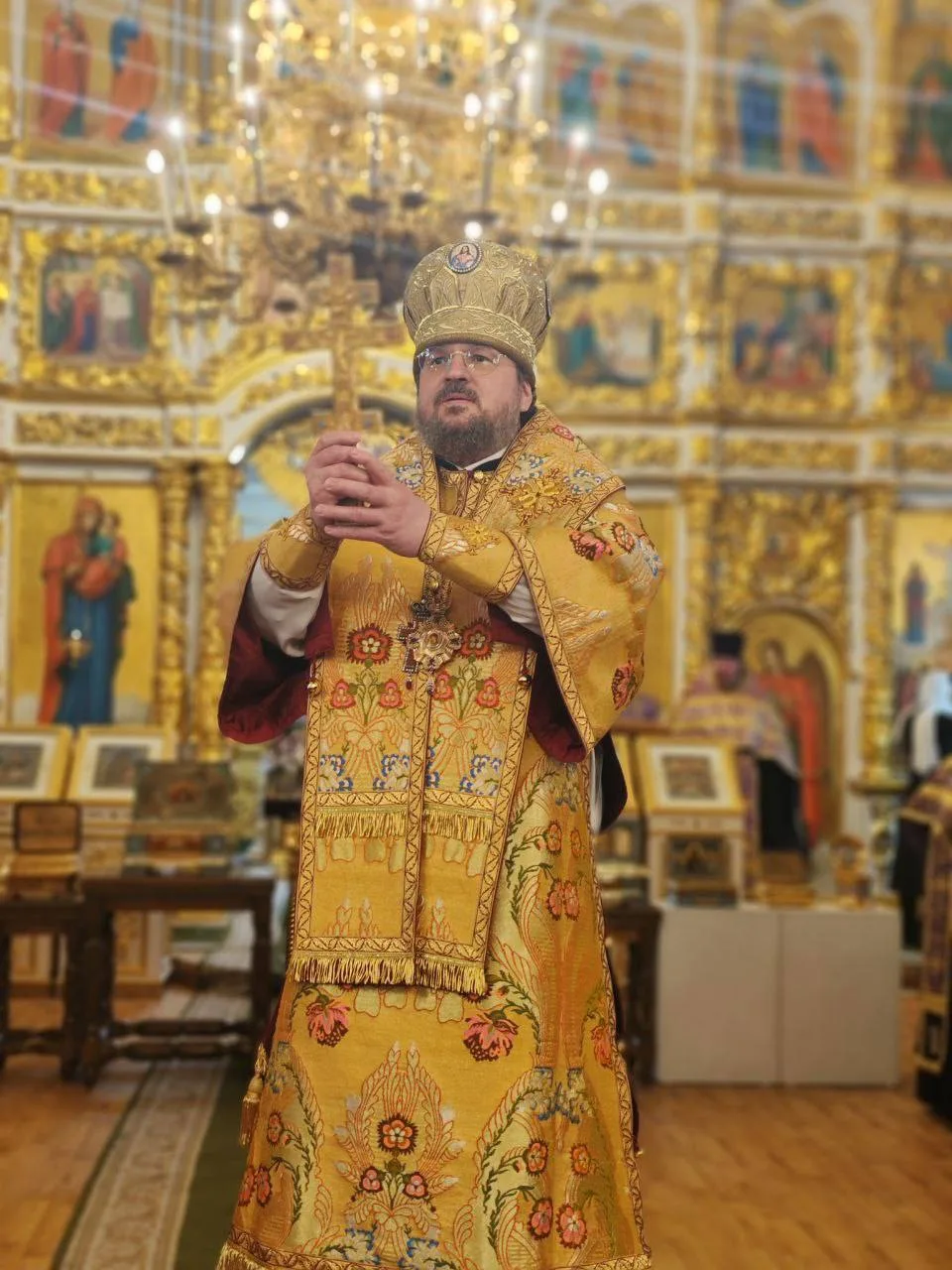 Чин Торжества Православия в Преображенском кафедральном соборе.