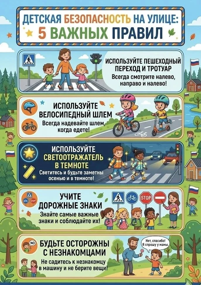 Напоминаем о летней безопасности!