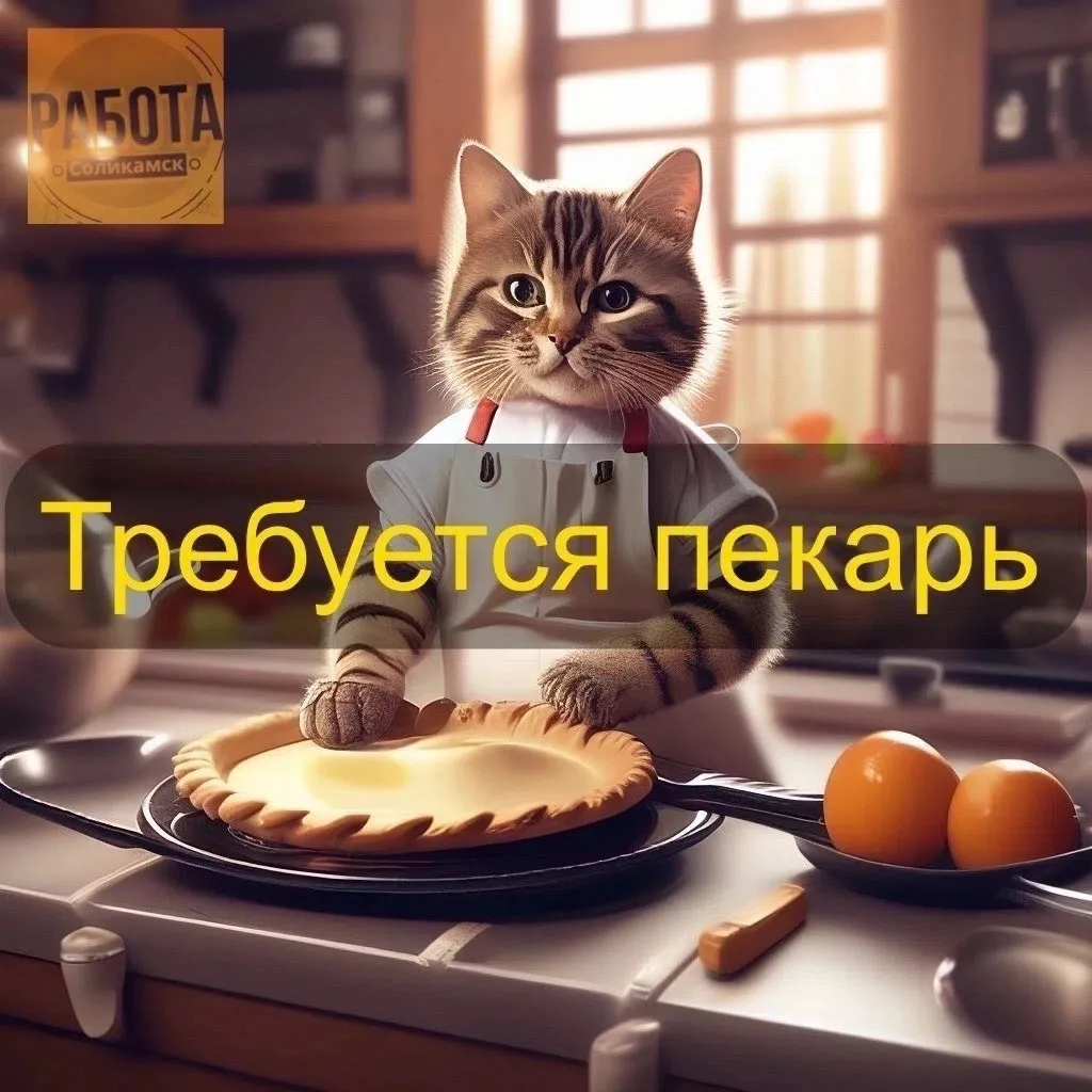 Требуется пекарь в пекарню.График 2/2