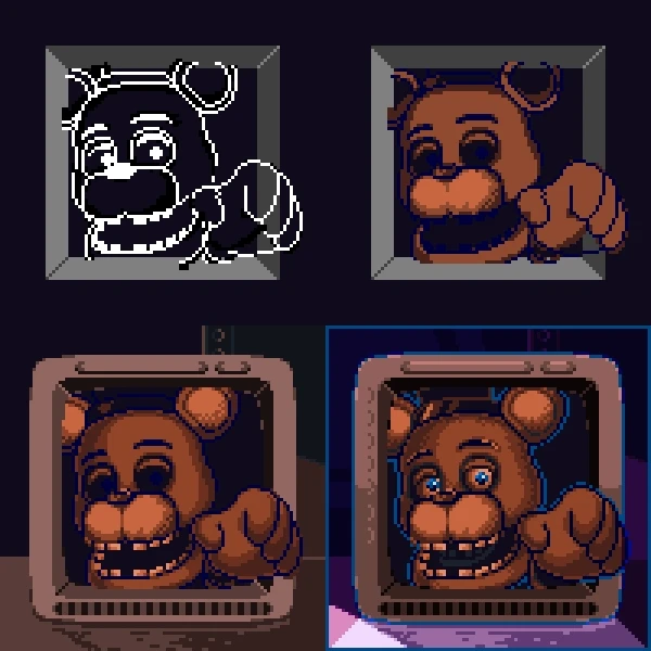#Pixel_Arts@fnaf_official1