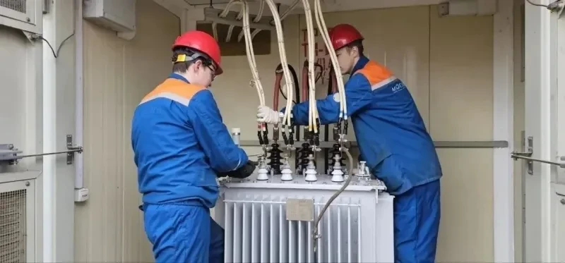 ⚡️ Строительное предприятие в г.о. Воскресенск подключили к электроснабжению  В середине мая специал