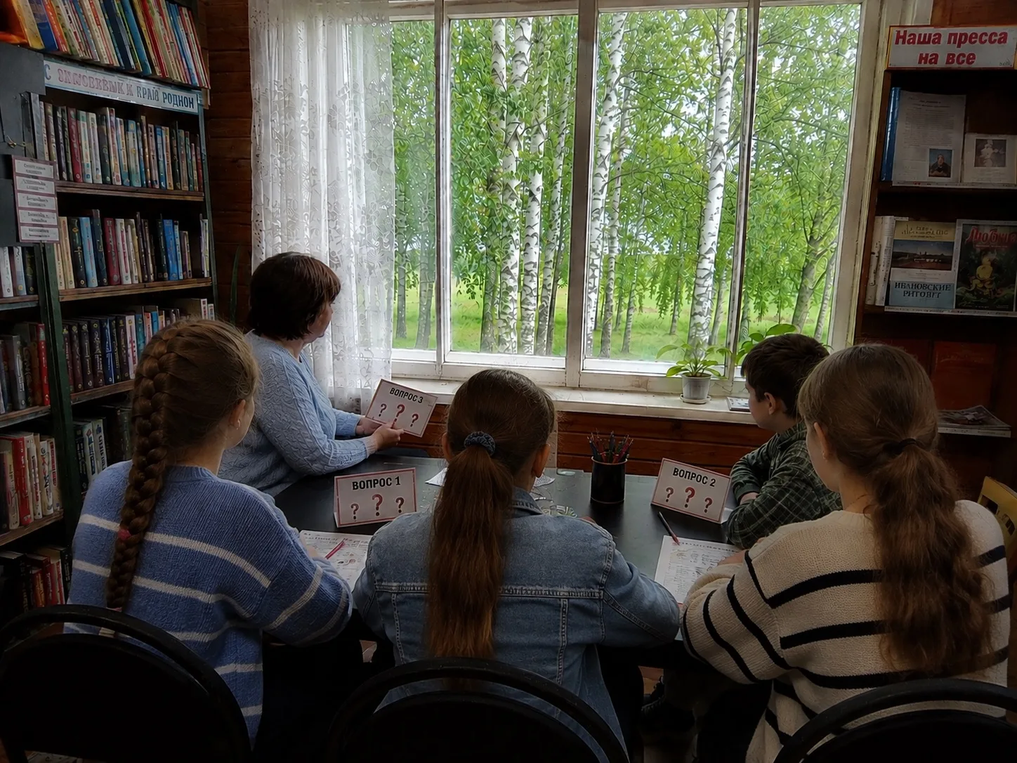 🧶 В библиотеке д. Ласкариха состоялась беседа «Мои увлечения»!