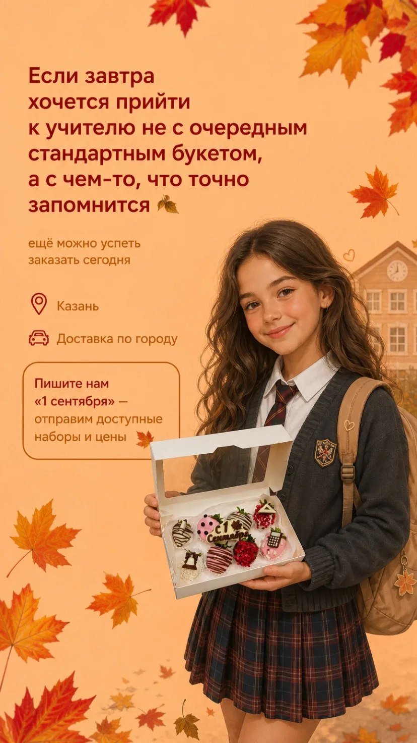 Завтра 1 сентября 🍂