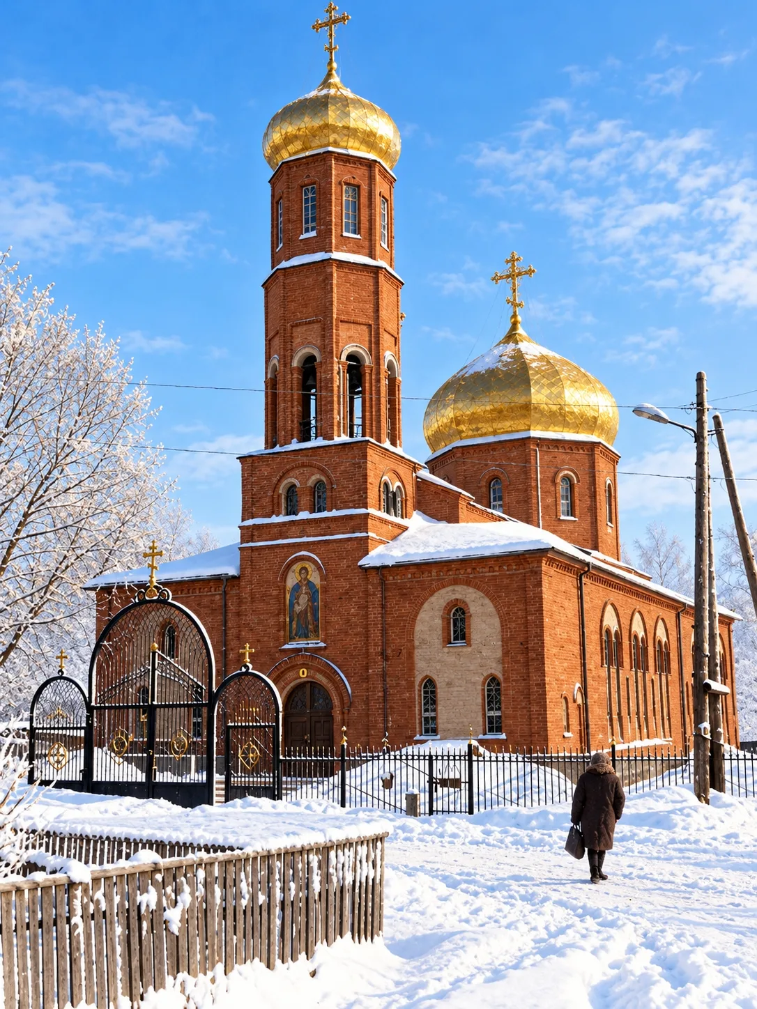 ⛪ Шумерля. Церковь Серафима Саровского — 1993 год
