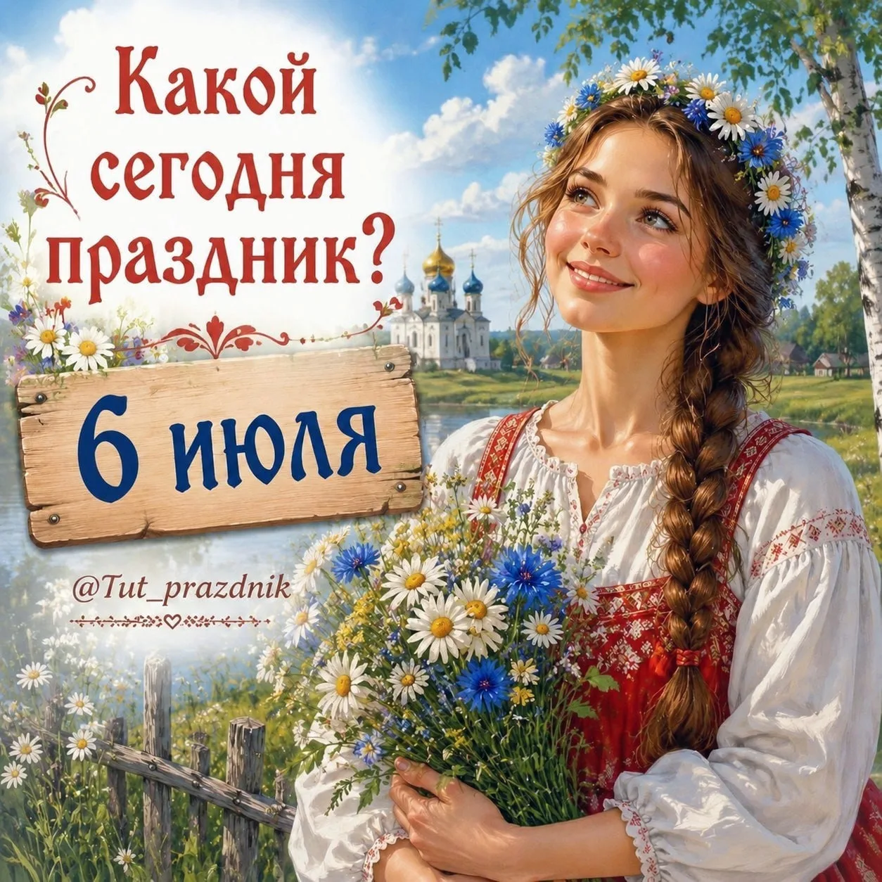🗓  6 июля – отмечается 15 праздников.