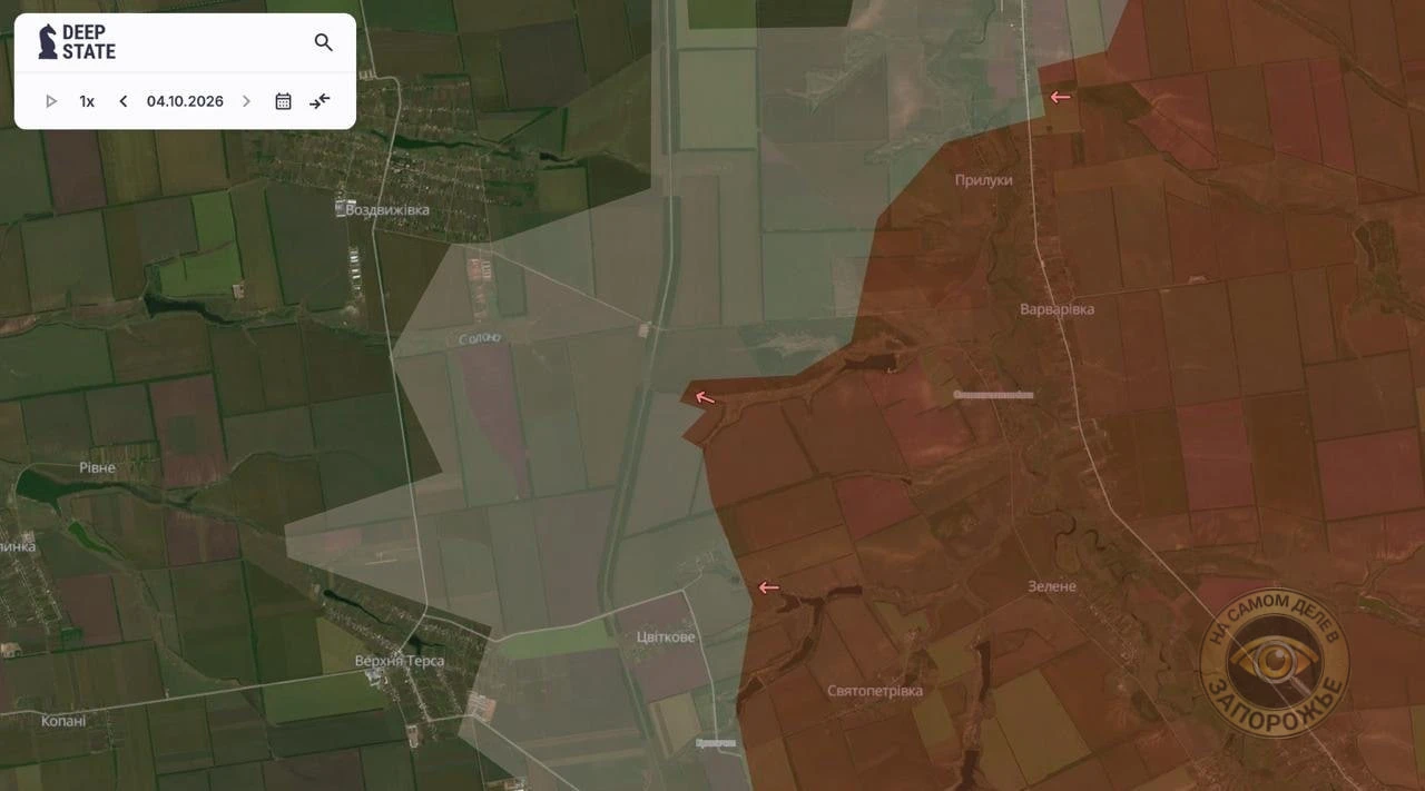Войска РФ продвинулись возле Цветового к западу от Гуляйполя, – DeepState.