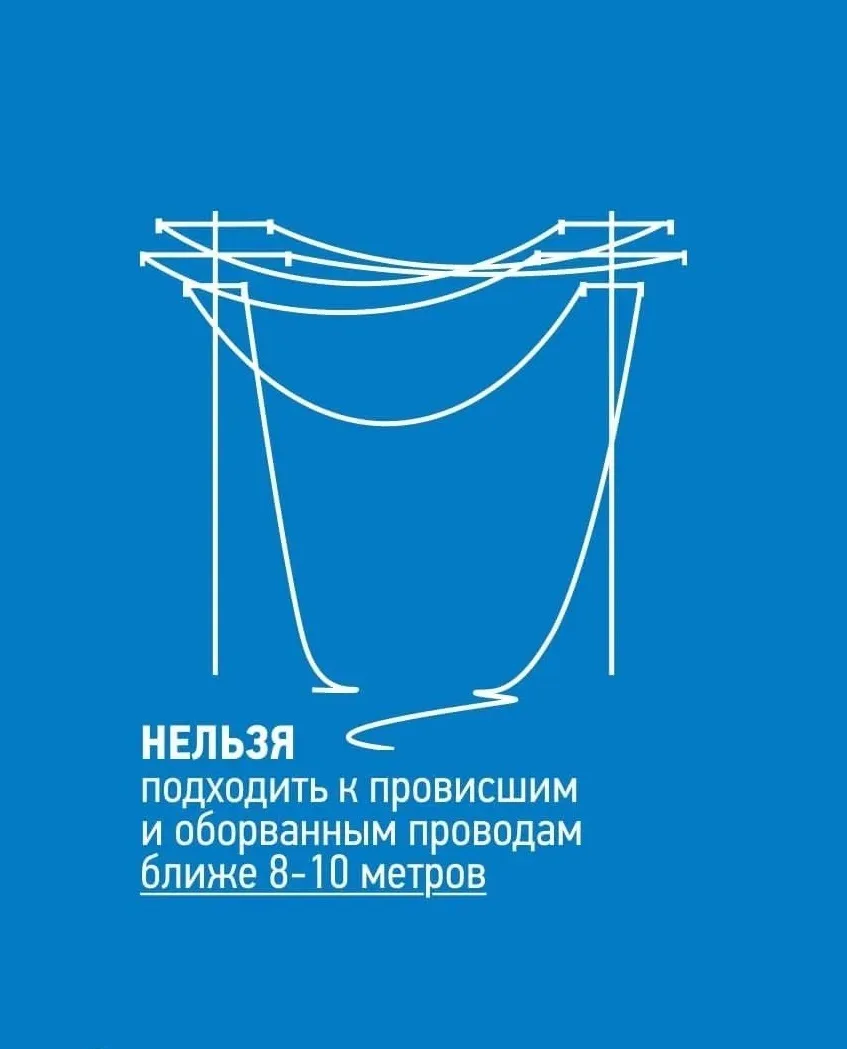 ⛈Уважаемые жители! Напоминаем об опасности поражения электрическим током во время и пос...