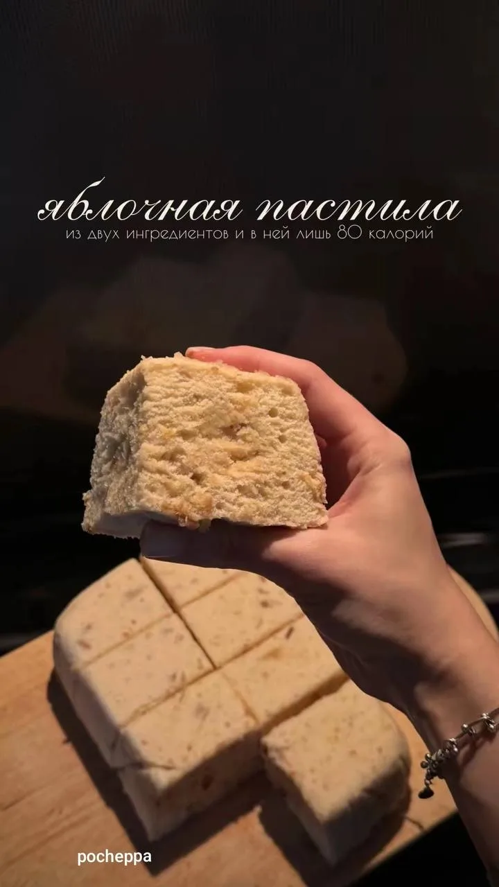 Яблочная пастила
