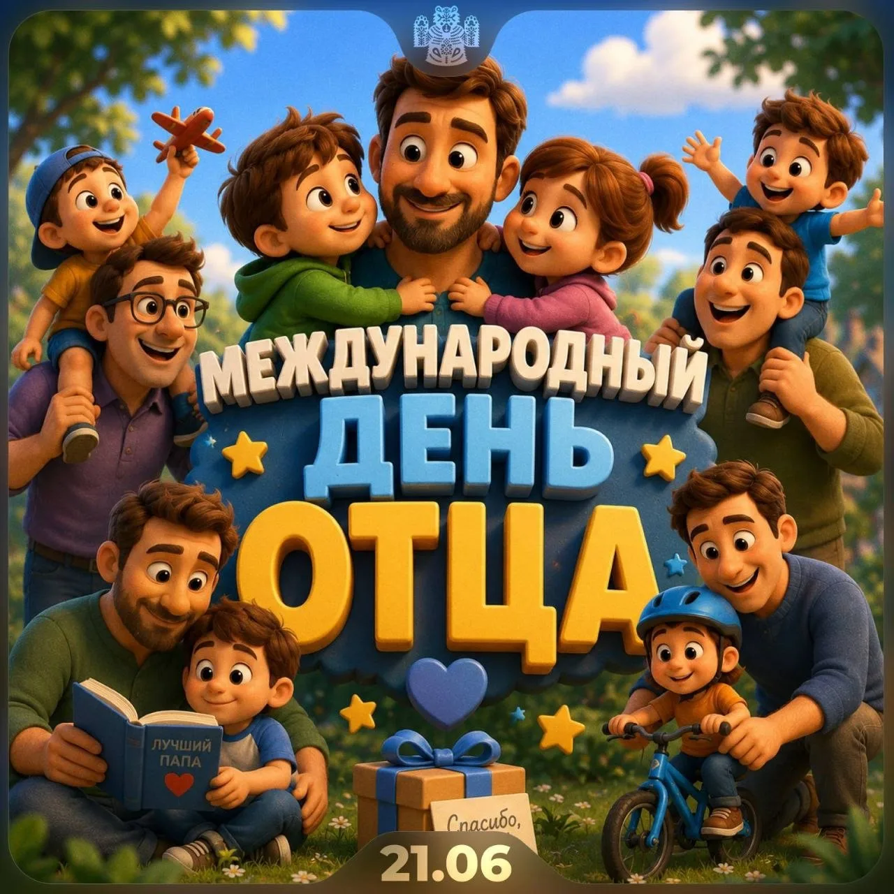 👨‍👩‍👧 День отца отмечаем сегодня

Сегодня день тех, кто научил нас кататься на велосипеде, плават