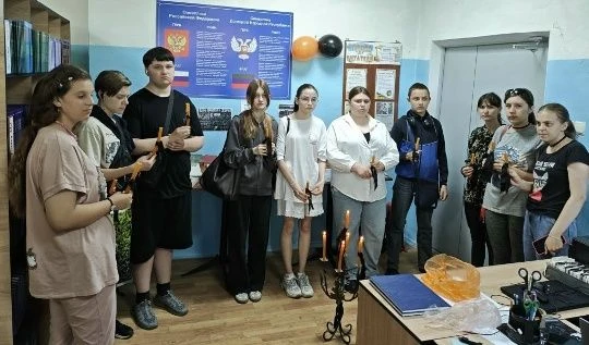 22 июня День памяти и скорби
Студенты Донецкого техникума профессиональных технологий присоединились