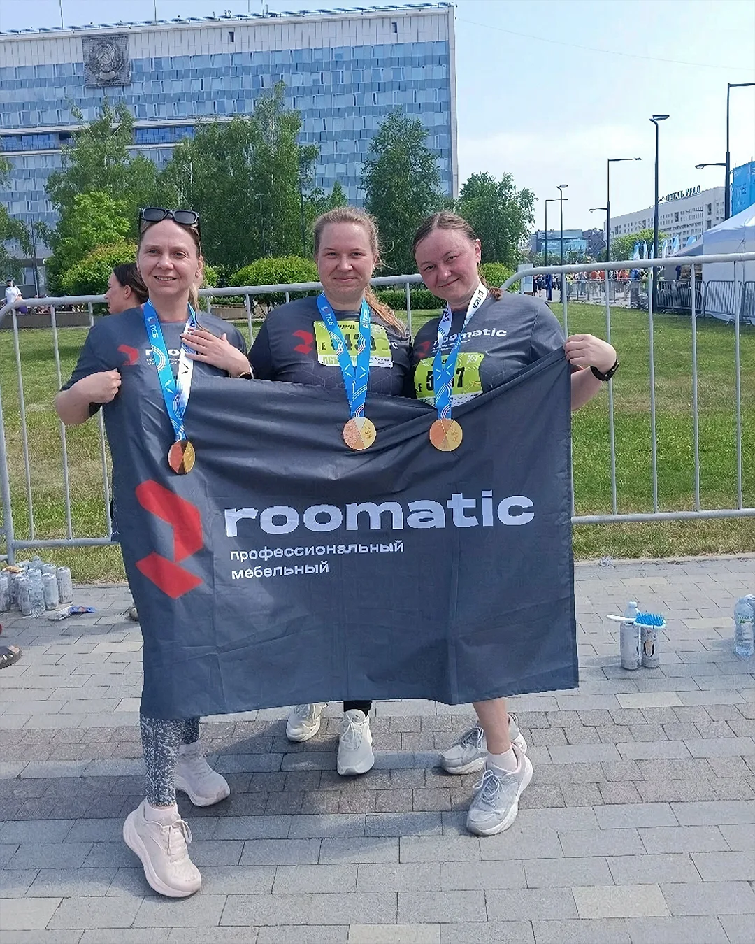 Roomatic покорила майский забег 🏃🏼